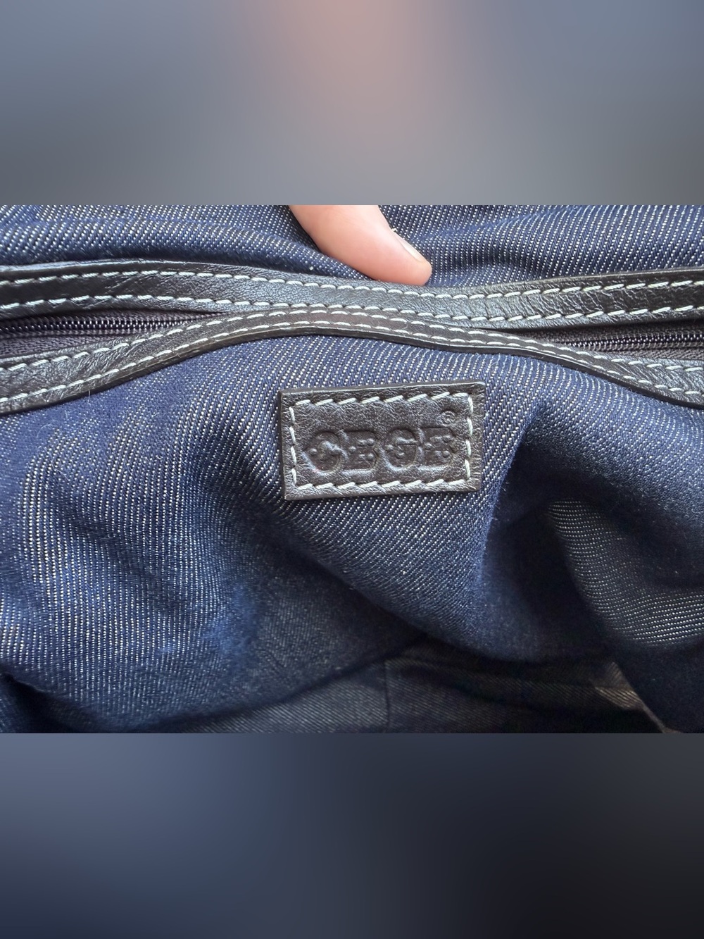 Leather Satchel - Picture 6 of 9